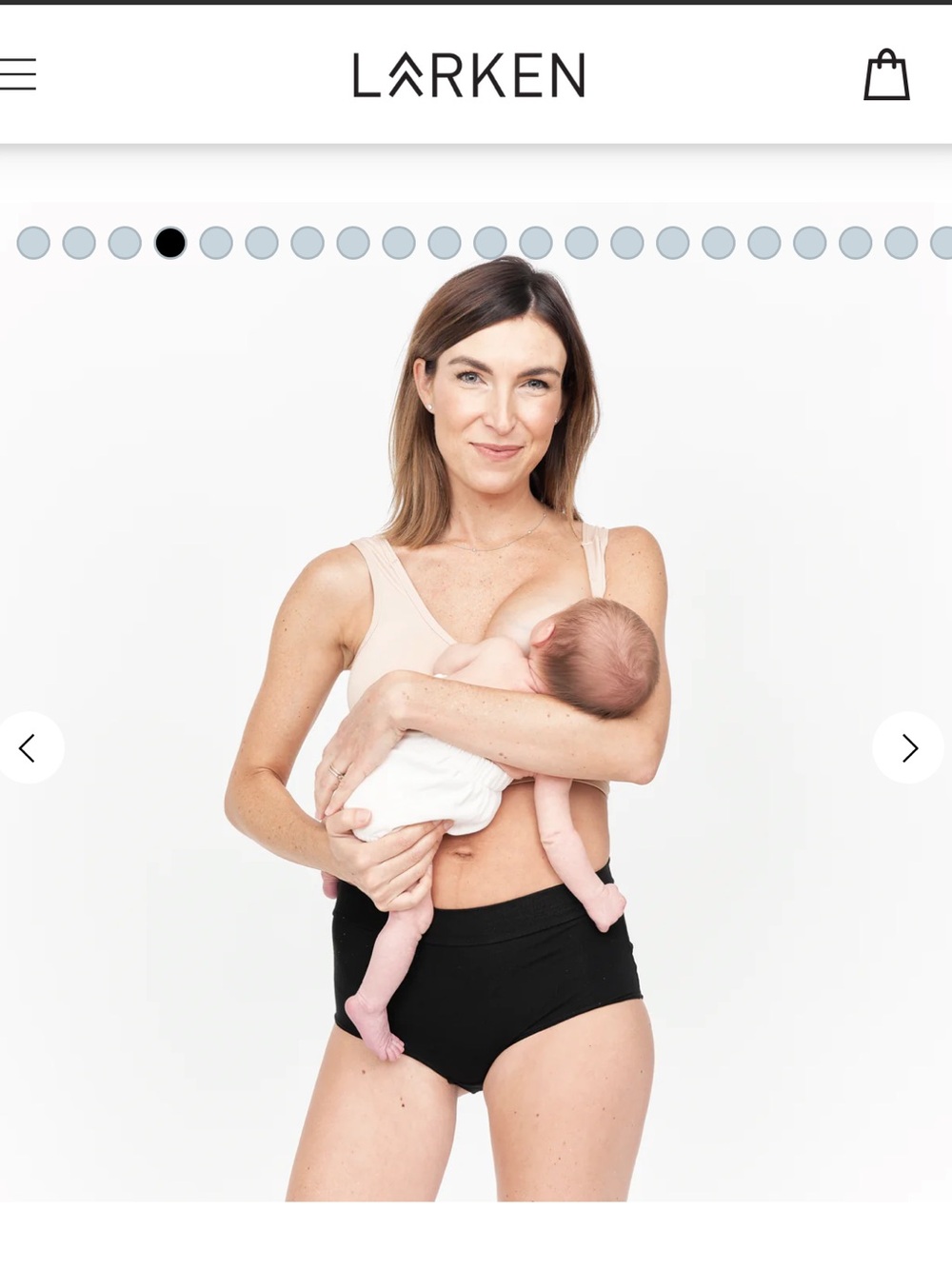 LARKEN nursing top - Picture 3 of 3